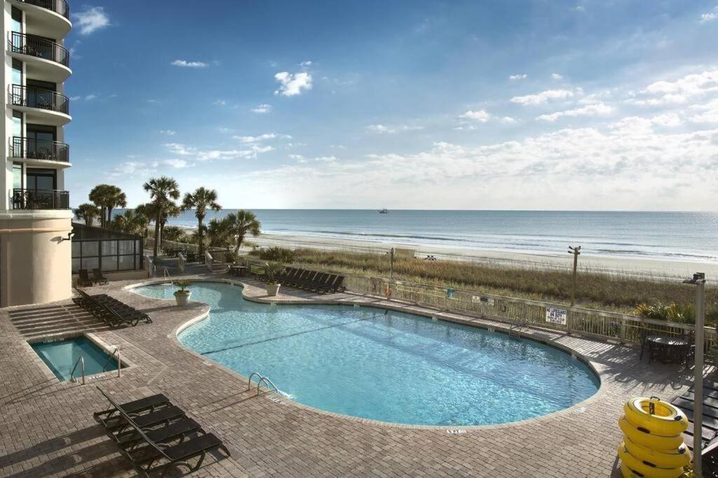 Luxurious Fully Renovated 12Th Story Ocean Front Villa Myrtle Beach Exterior photo
